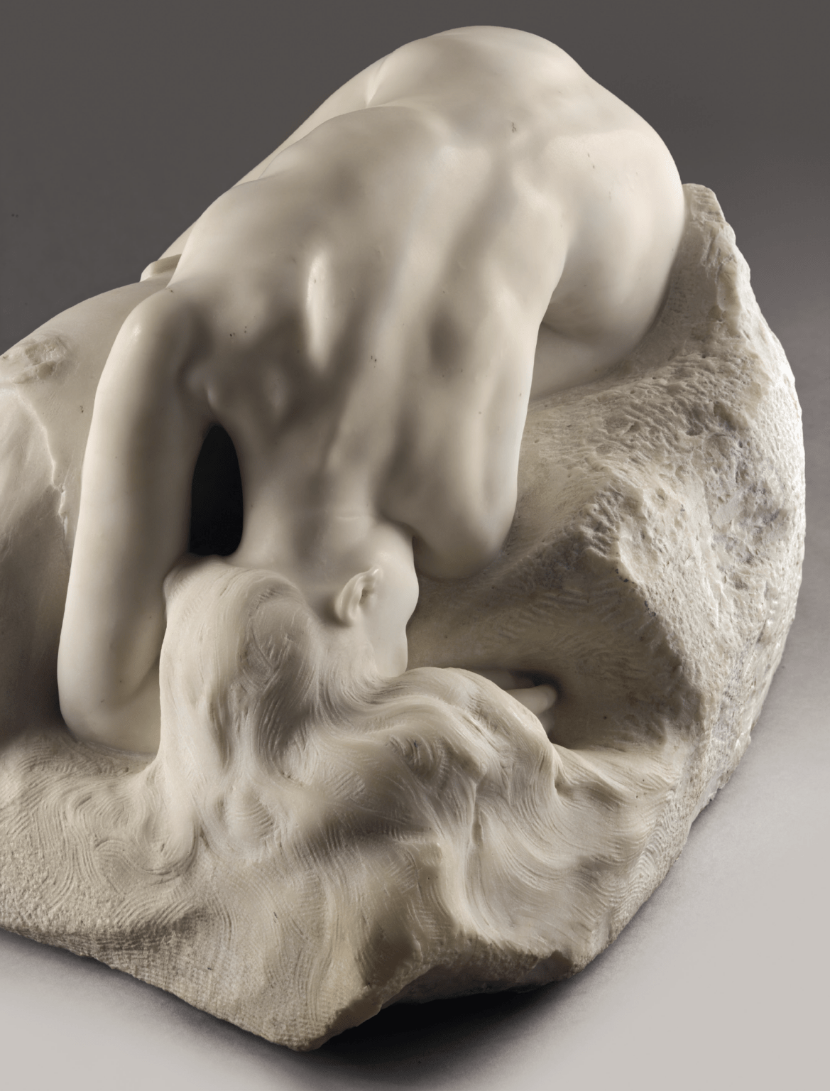 La Danaïde, Auguste Rodin, marbre, 1889. Photo musée Rodin, Paris.