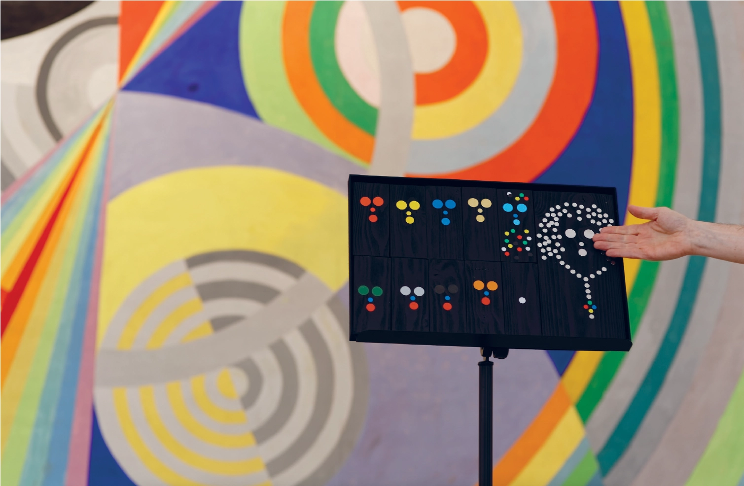 Les images flottantes, conception de Patrick Corillon. Photo Marie-Claire Saille