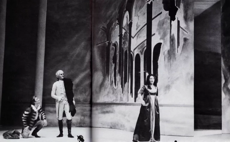 Don Giovanni de Mozart - Mise en scène: Jean-Pierre Vincent - Scénographie: Jean-Paul Chambas