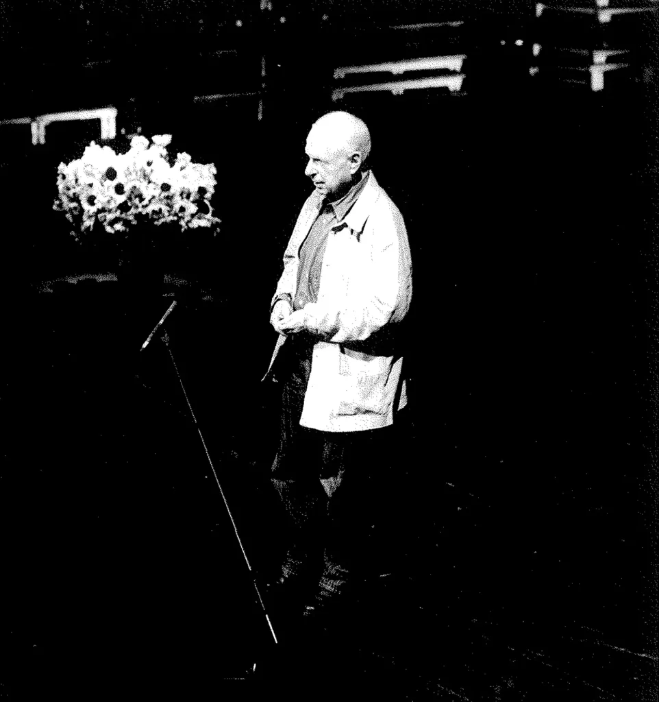 Peter Brook. Photo Laure Vasconi.