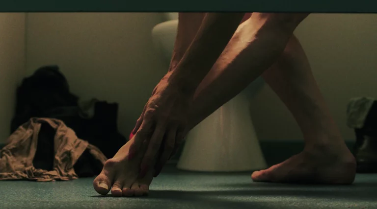 François Chaignaud sur le tournage de Boléro, un film de Nans Laborde-Jourdaa, 2023. Extrait de film.