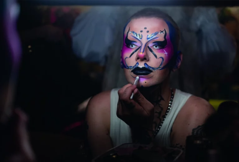 Baxter M. Halter au Crazy Circle soirée Monstrosity, Bruxelles 2023. Photo Samy Soussi.