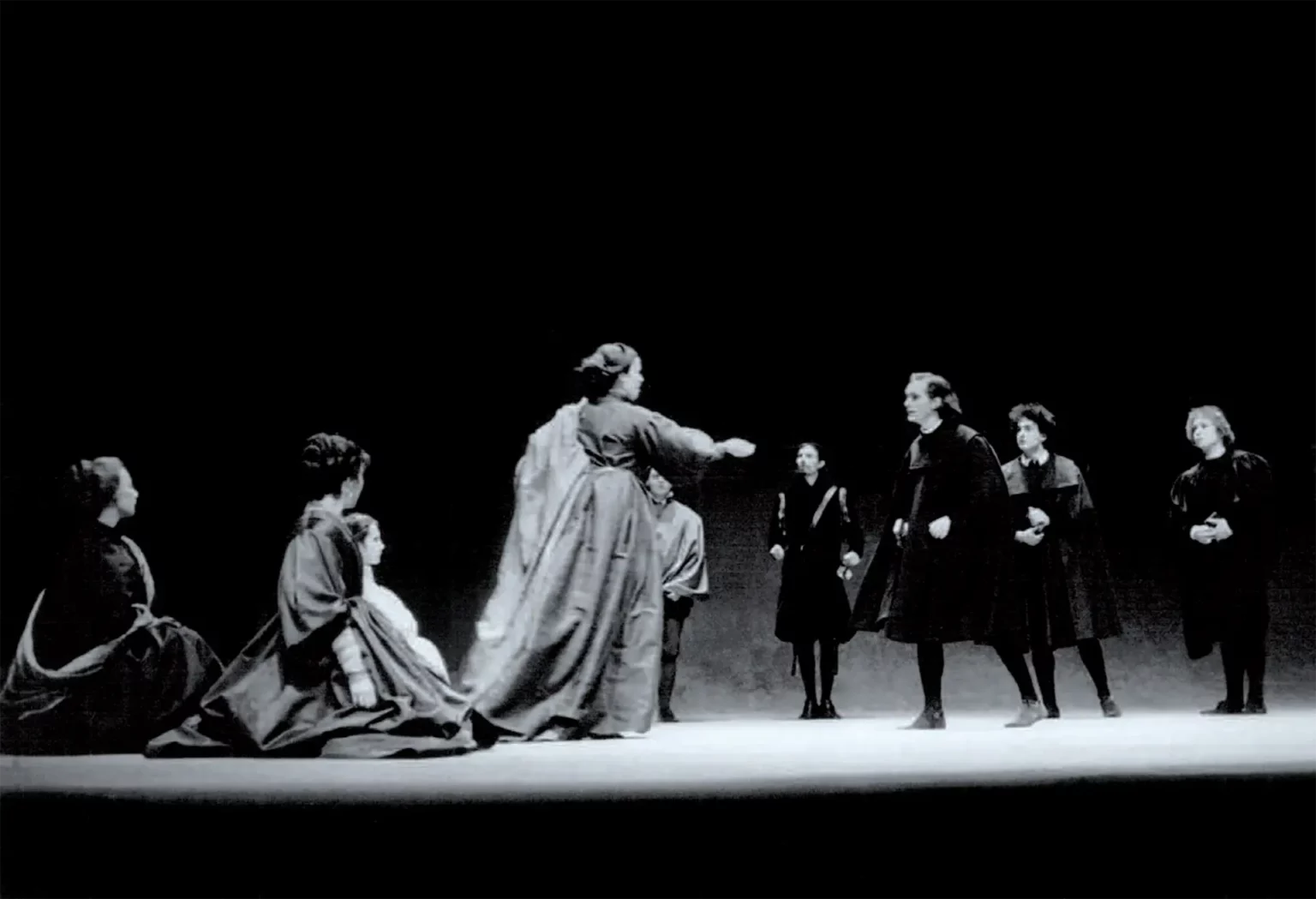 Peines d’amour perdues de William Shakespeare. Texte français de Jean-Michel Deprats, mise en scène Jean-Pierre Vincent, décor et costumes Elizabeth Neumuller, scénographie Nicky Rieti. Photo Sabine Strosser.