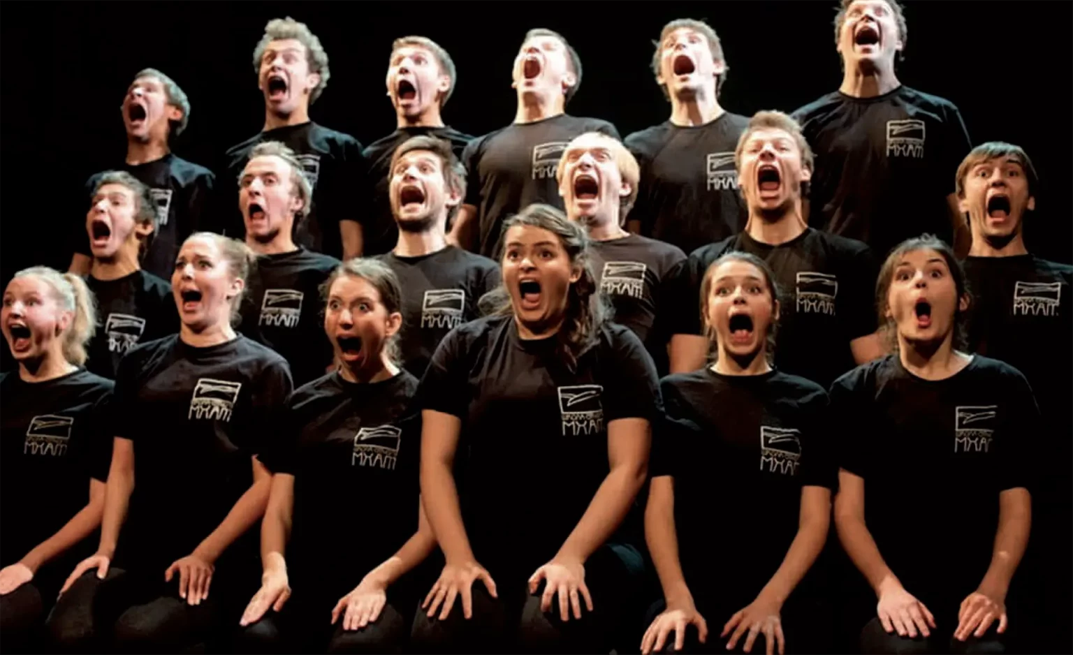 Exercice de diction des élèves de deuxième année de l’École-Studio. Photo Ekaterina Golovina.