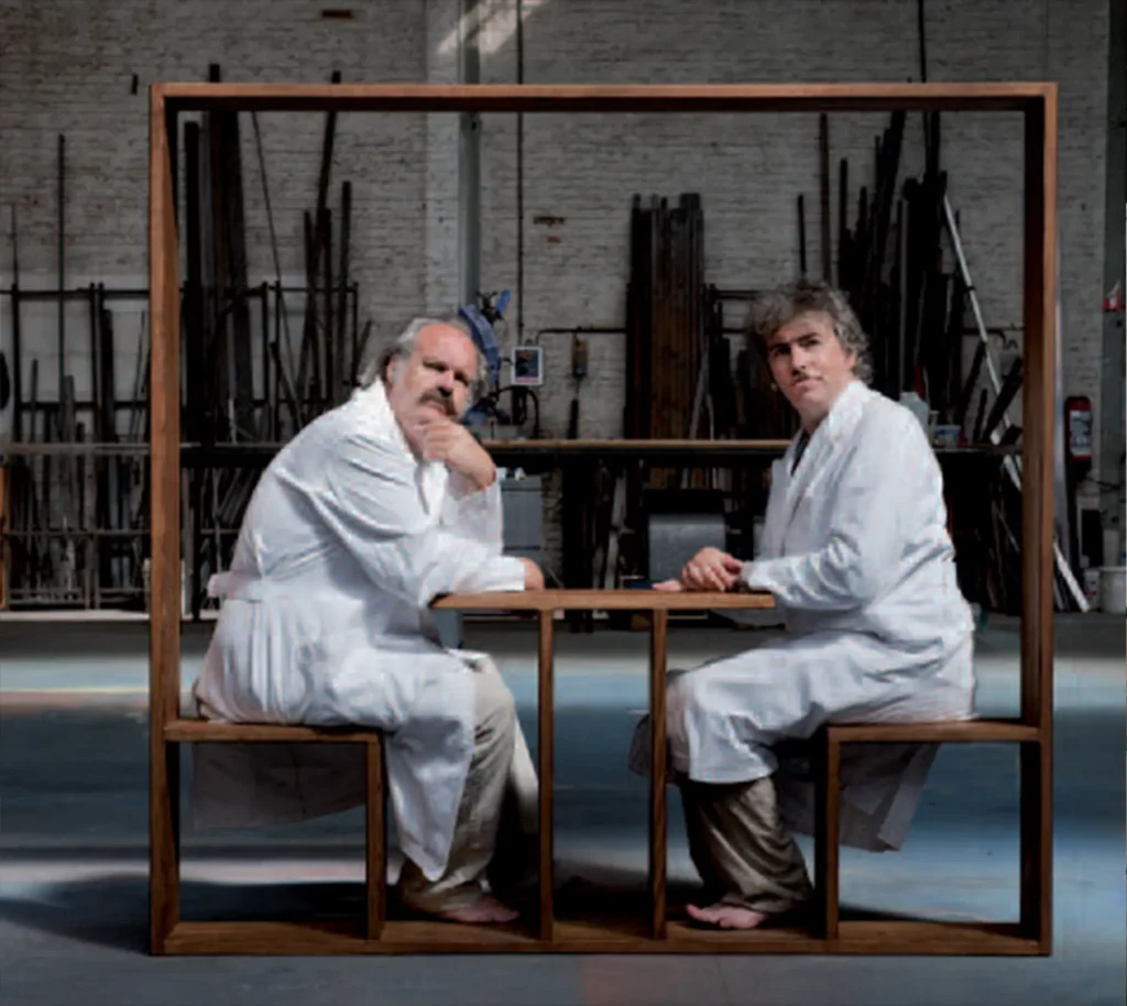 Guy Dermul
et Pierre Sartenaer
dans IT’S MY LIFE AND
I DO WHAT I WANT,
KVS & Théâtre
Les Tanneurs, février
2014.
Photo Mirjam Devriendt.