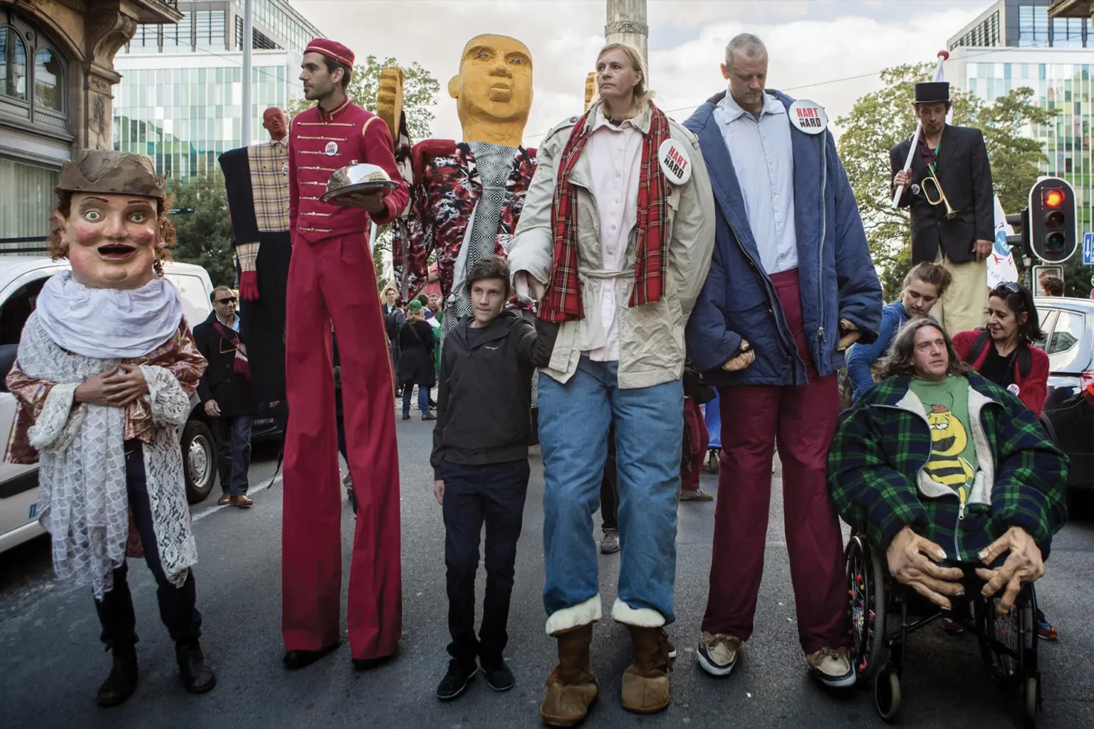 La Grande parade des mou- vements Hartbovenhard et Tout autre chose, 2015. Photo DR.