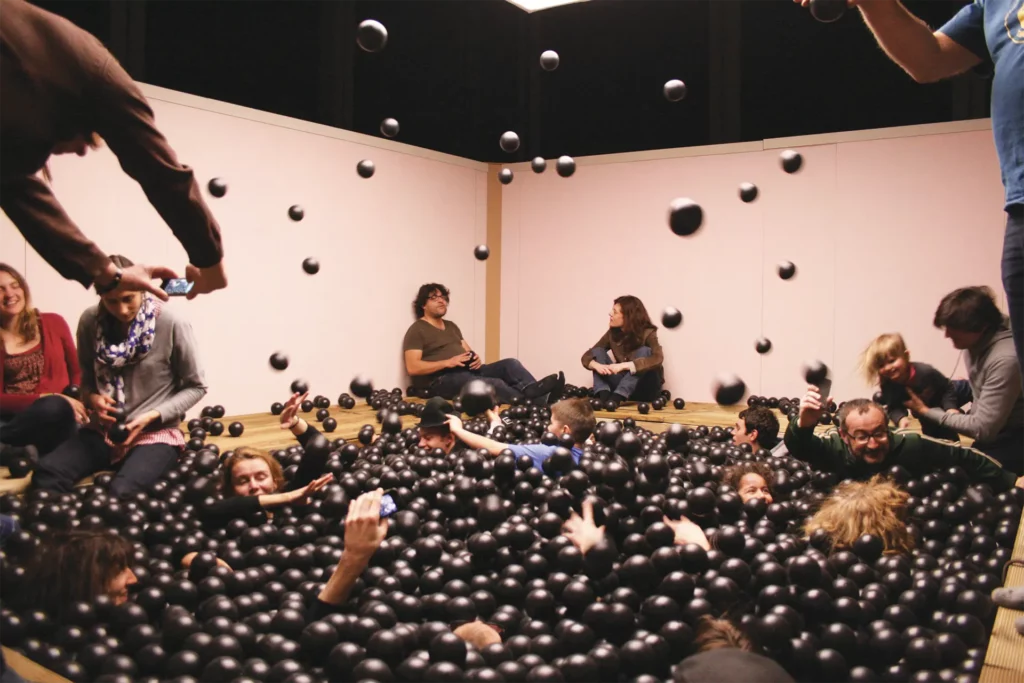 Les Thermes de France Distraction, L’Amicale de Production, création 2012. Photo Amélie Boissel.