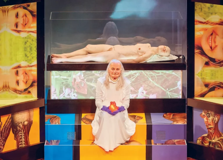 Die Selbstmord Schwestern / The Virgin Suicides, d’après le roman de Jeffrey Eugenides, mise en scène Suzanne Kennedy, Muenchner Kamerspiele 2017. - Photo Judith Buss.