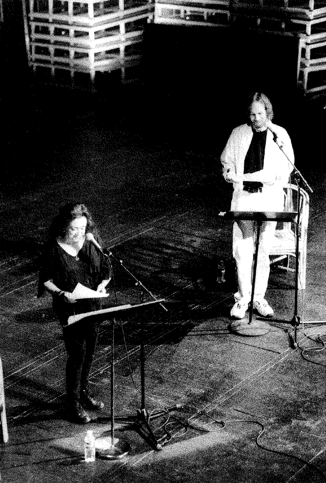 Judith Malina et Hanon Reznikov. Photo Laure Vasconi.