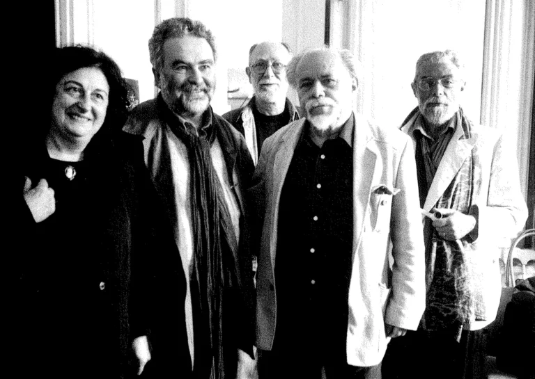 Monique Borie, Georges Banu, Radu Penciulescu, Ludwik Flaszen et Ferdinando Taviani.