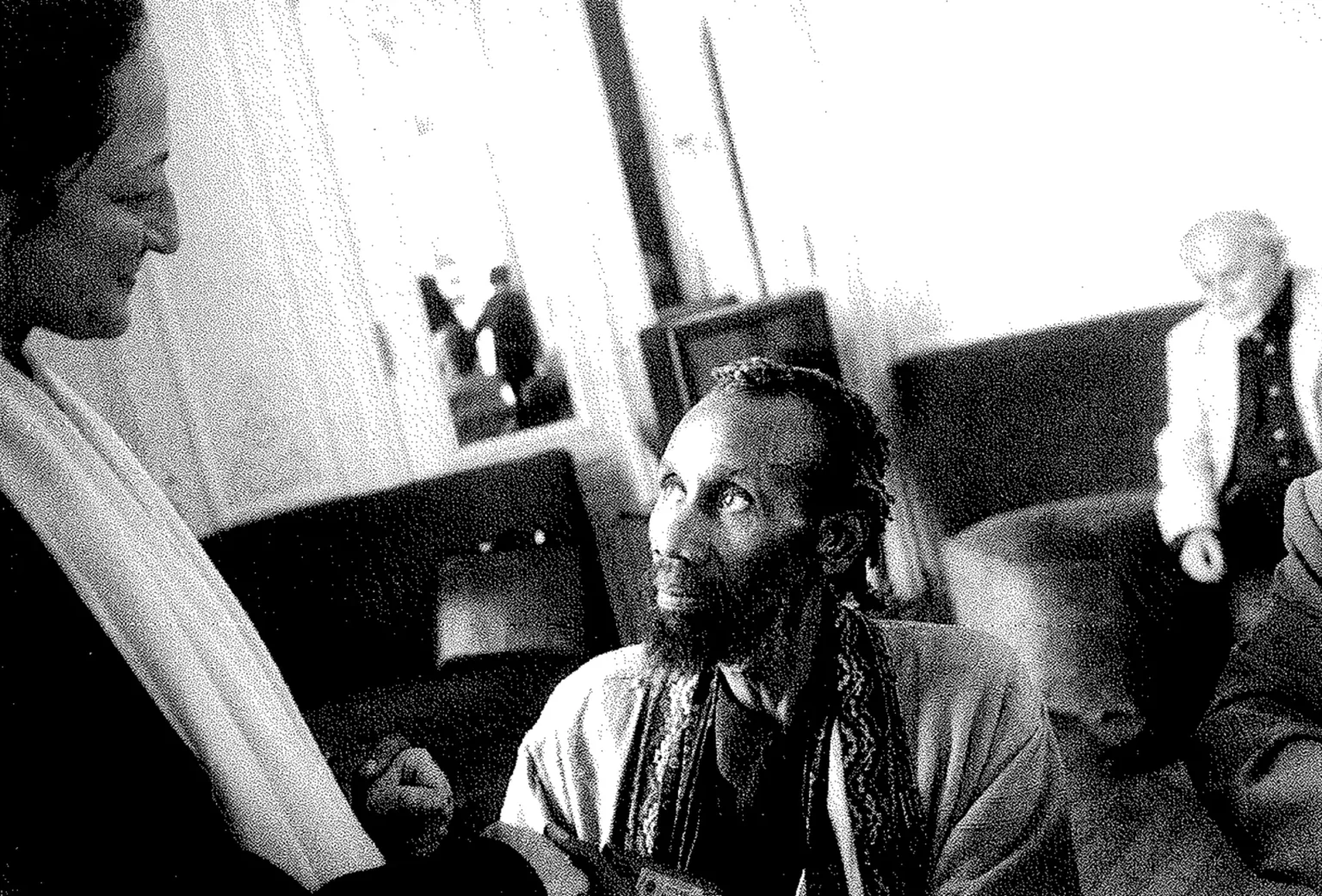 Michelle Kokosowski et Sotiguy Kouyaté, à l'arrière-plan Ludwik Flaszen.