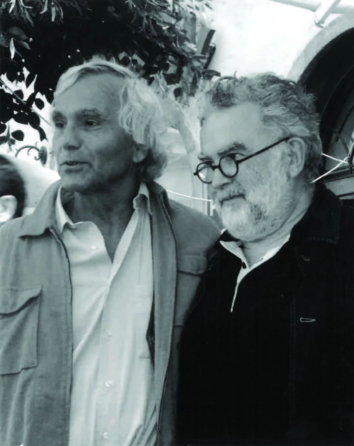 Eugenio Barba et Georges Banu au Festival international de Sibiu (Roumanie), 2012. Photo Mihaela Bartha.