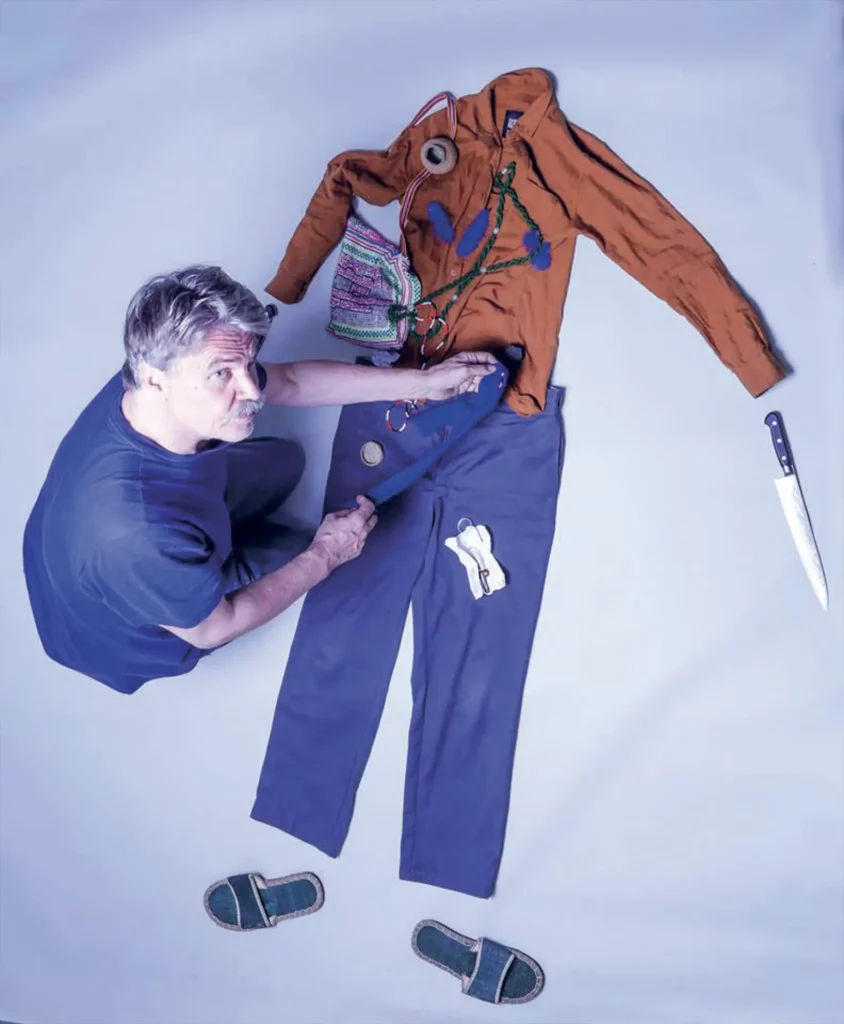 Walk into nothingness, Robert Steijn, dans le cadre de RE : Rite, Kaaitheater, 2017. Photo David Flores Rubio.