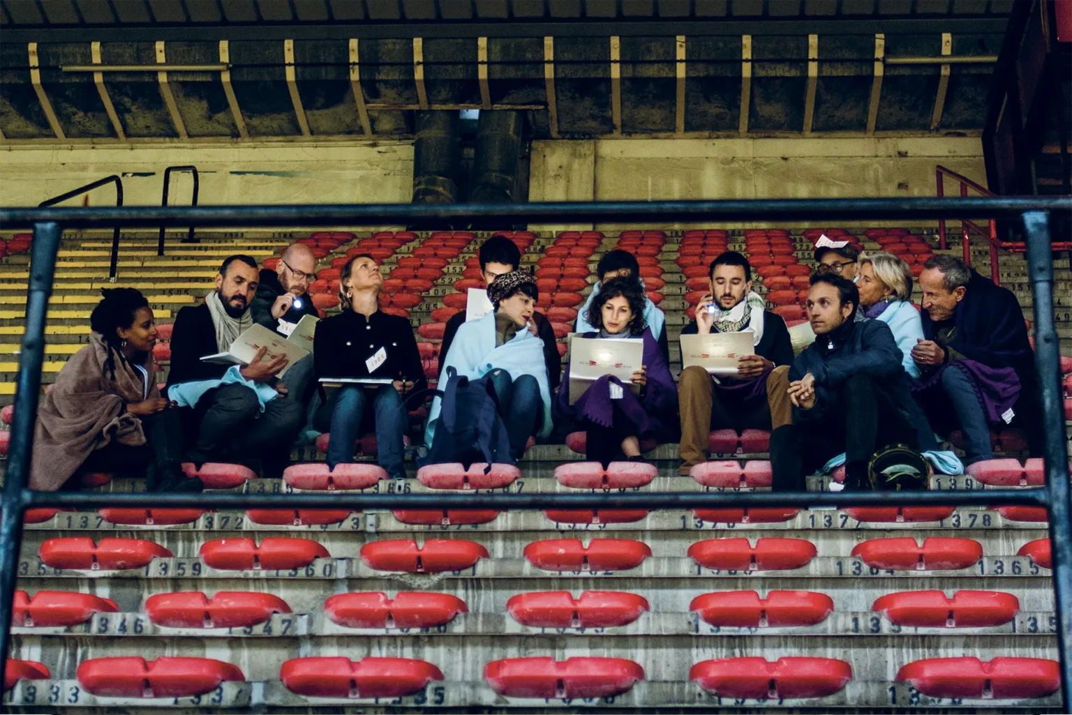 Your word in my mouth. Brussels take, mise en scène Anna Rispoli, Kunstenfestivaldesarts (Bruxelles), mai 2018. Photo Barbara Sandra.