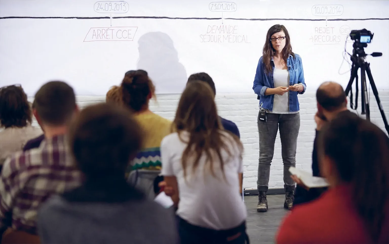Droit étranger. Droit réapproprié, Véronique Dockx, De Markten (Bruxelles), septembre 2019. Photo Youssef Meftah.