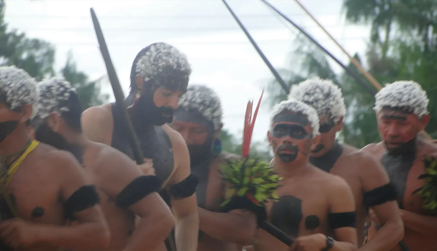 Rituel yanomami, Aldeia Maturacá, Amazonas, 2017. Photo : Maryelle Inácia Morais Ferreira.