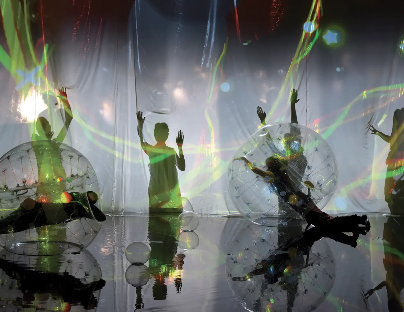 Kein Licht de Philippe Manoury, mise en scène Nicolas Stemann, Opéra Comique, 2017. Photo Vincent Pontet.