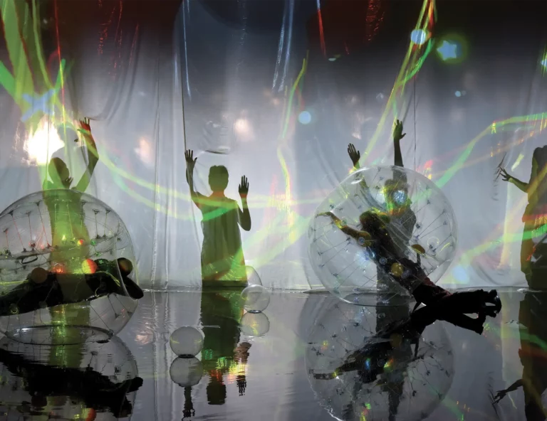 Kein Licht de Philippe Manoury, mise en scène Nicolas Stemann, Opéra Comique, 2017. Photo Vincent Pontet.