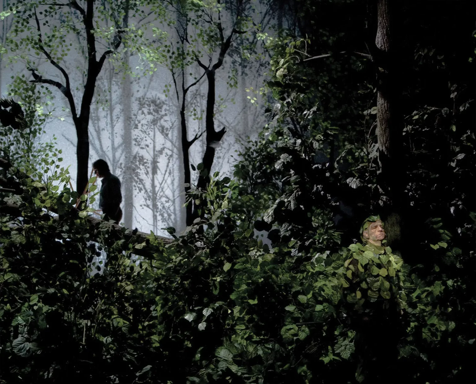 Parsifal de Richard Wagner, mise en scène Romeo Castellucci, La Monnaie, 2011. Photo Bernd Uhlig.