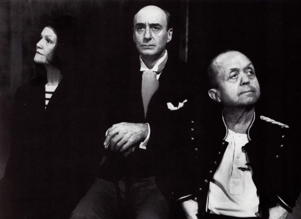 Marief Guittier, David Warrilow, Pieral. MINETTI. Photo B. Enguerand