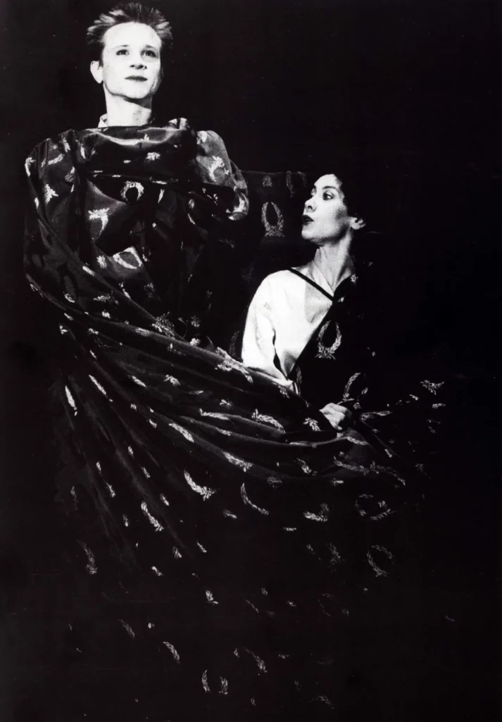 "Philippe Demarle, Emmanuelle Brunschwig BRITANNICUS. Photo Jean-Pol Dupuis