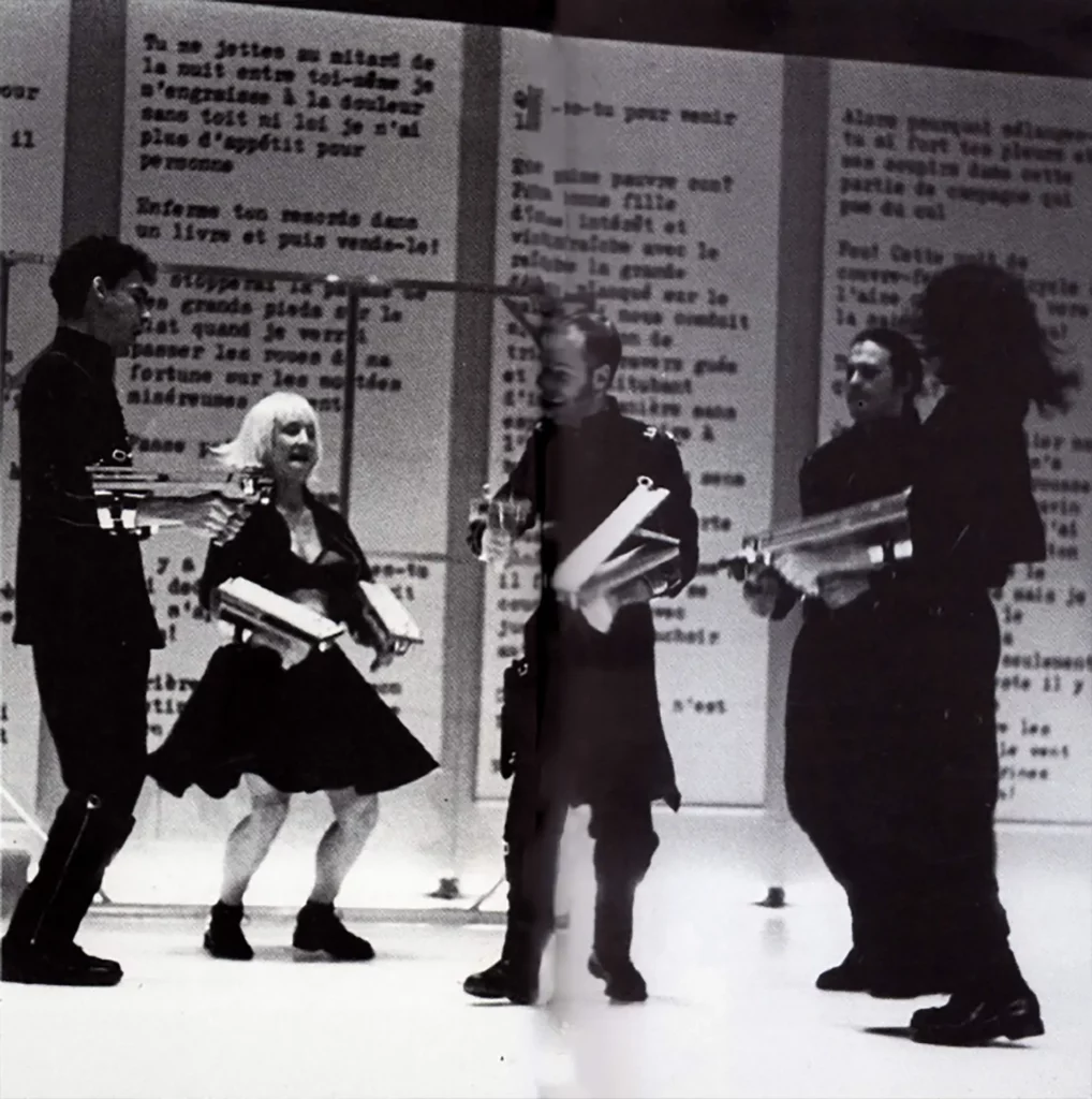 Théo Kailer, Béatrice Michel, Xavier Guitter, Xavier Thierry, Frédéric Fachéna. No MAN'S MAN.