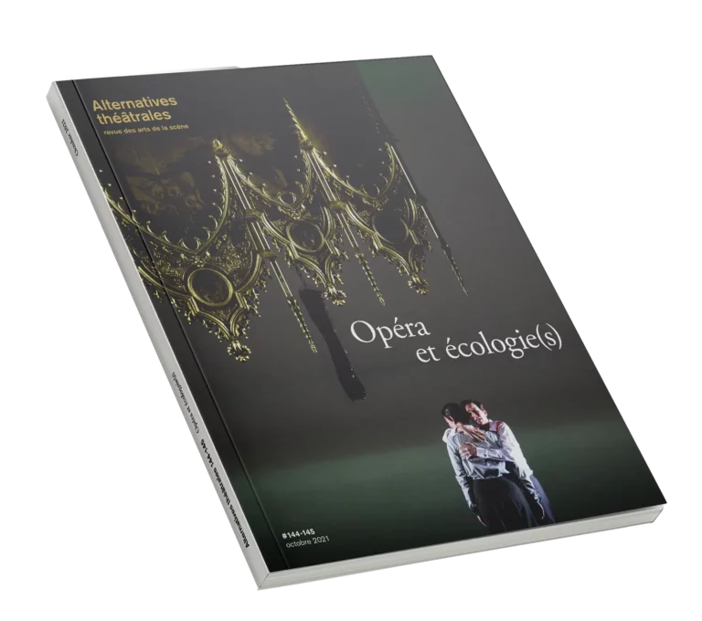 Couverture du numéro 144-145 - Opéra et écologie(s)