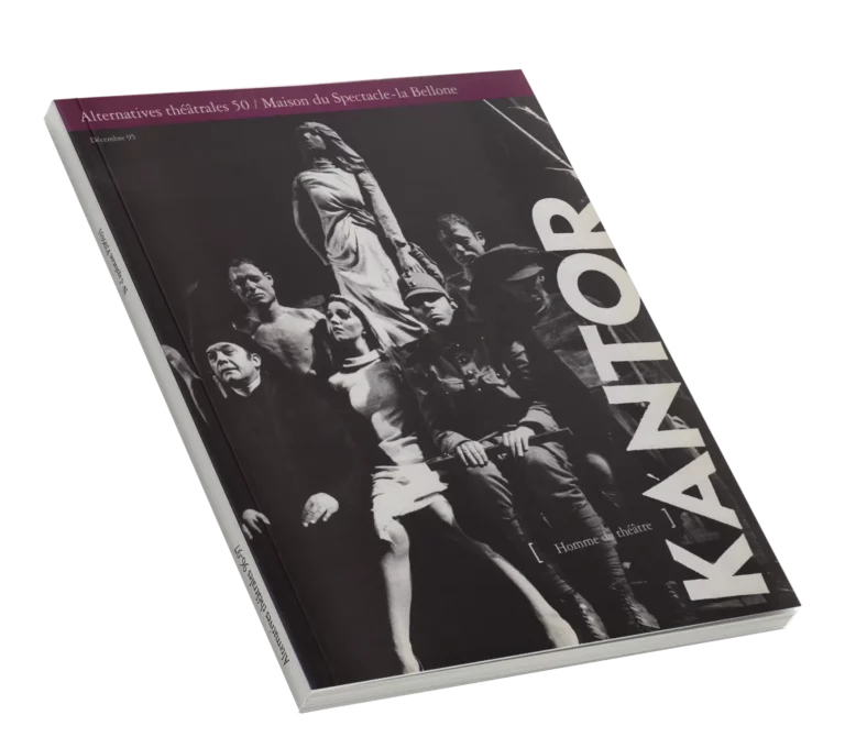 Kantor-Couverture du Numéro 50 d'Alternatives Théâtrales