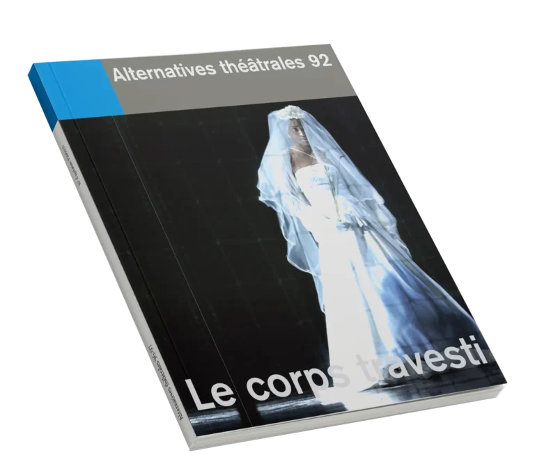 Couverture du numéro 92 ) Le corps travesti