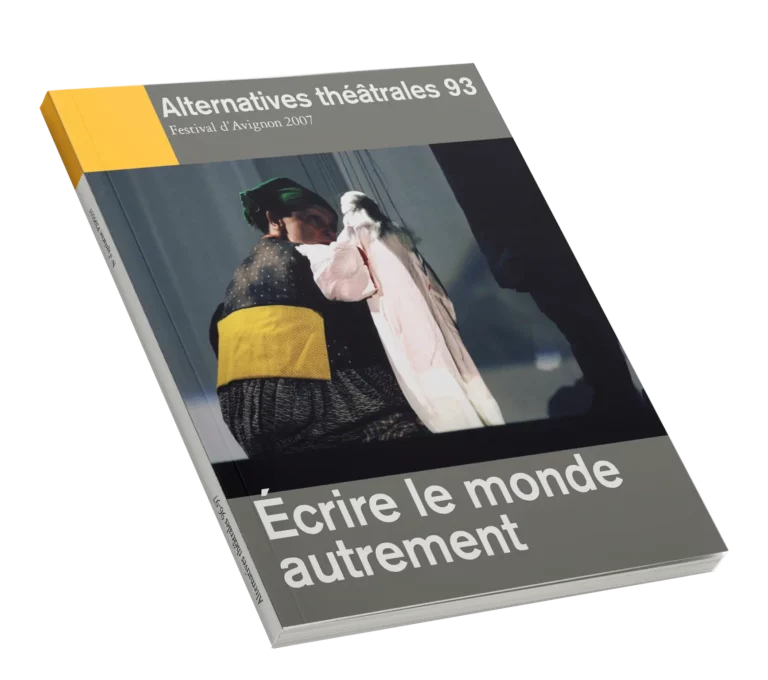 Couverture du numéro 93 - Ecrire le monde autrement