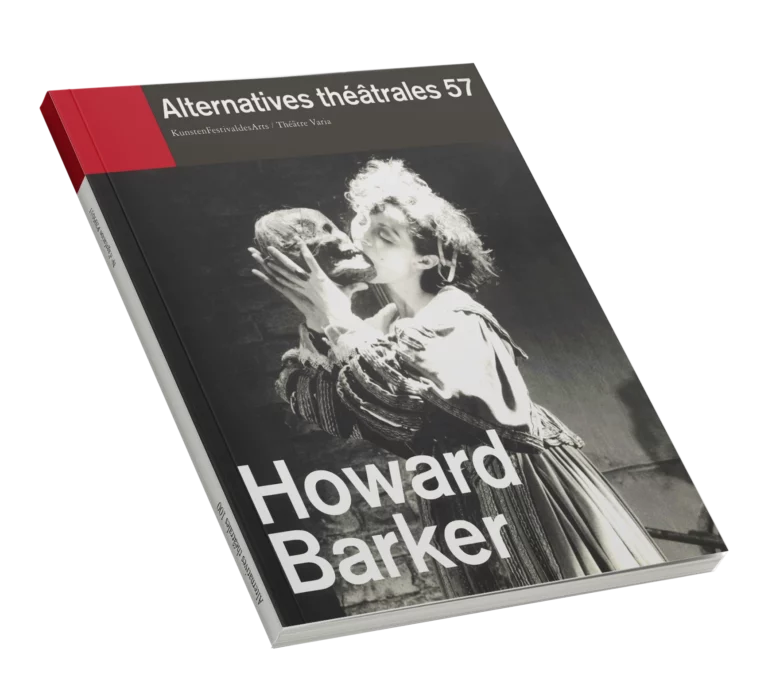 Howard Barker -Couverture du Numéro 57 d'Alternatives Théâtrales
