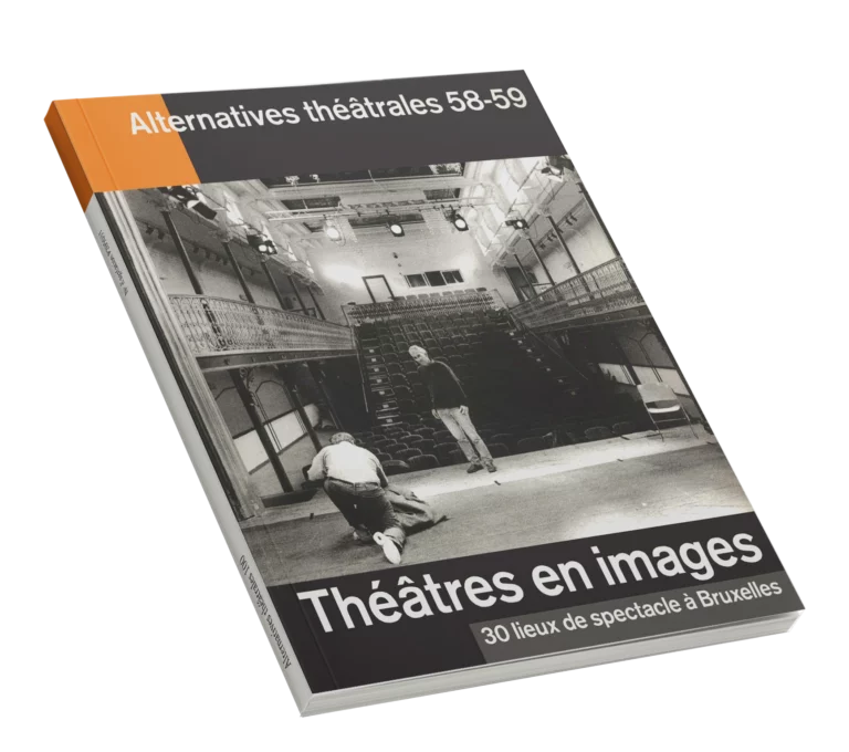 Théâtre en images-Couverture du Numéro 58-59 d'Alternatives Théâtrales