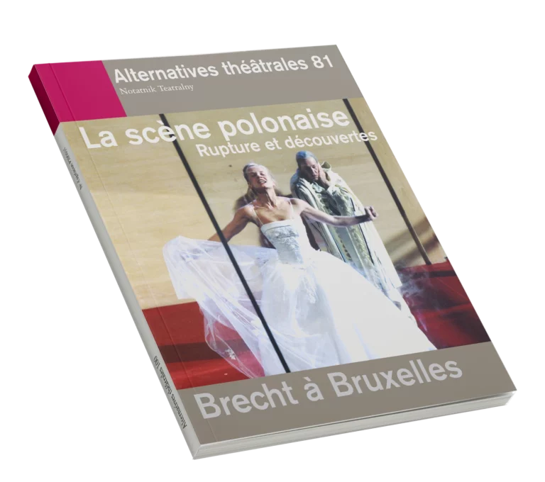La scène polonaise-Couverture du Numéro 81 d'Alternatives Théâtrales