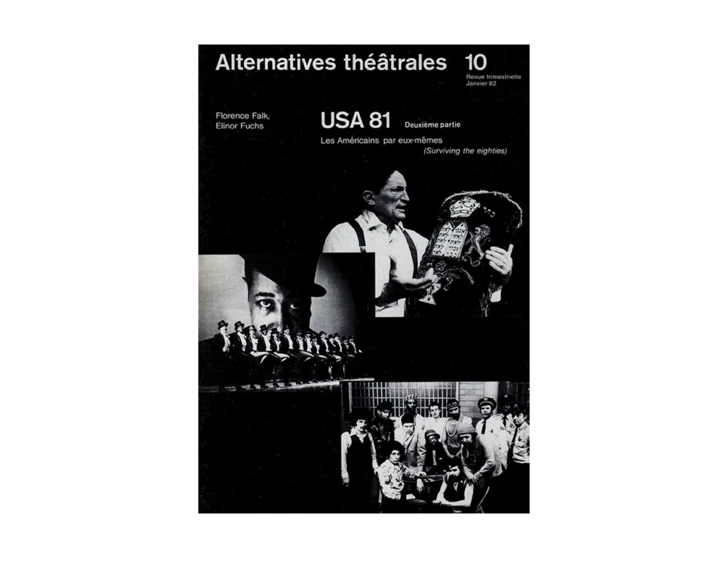 USA 81-Couverture du Numéro 10 d'Alternatives Théâtrales