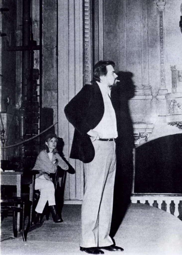 Michael Lonsdale et Bulle Ogier
Les yeux verts, Cahiers du cinéma