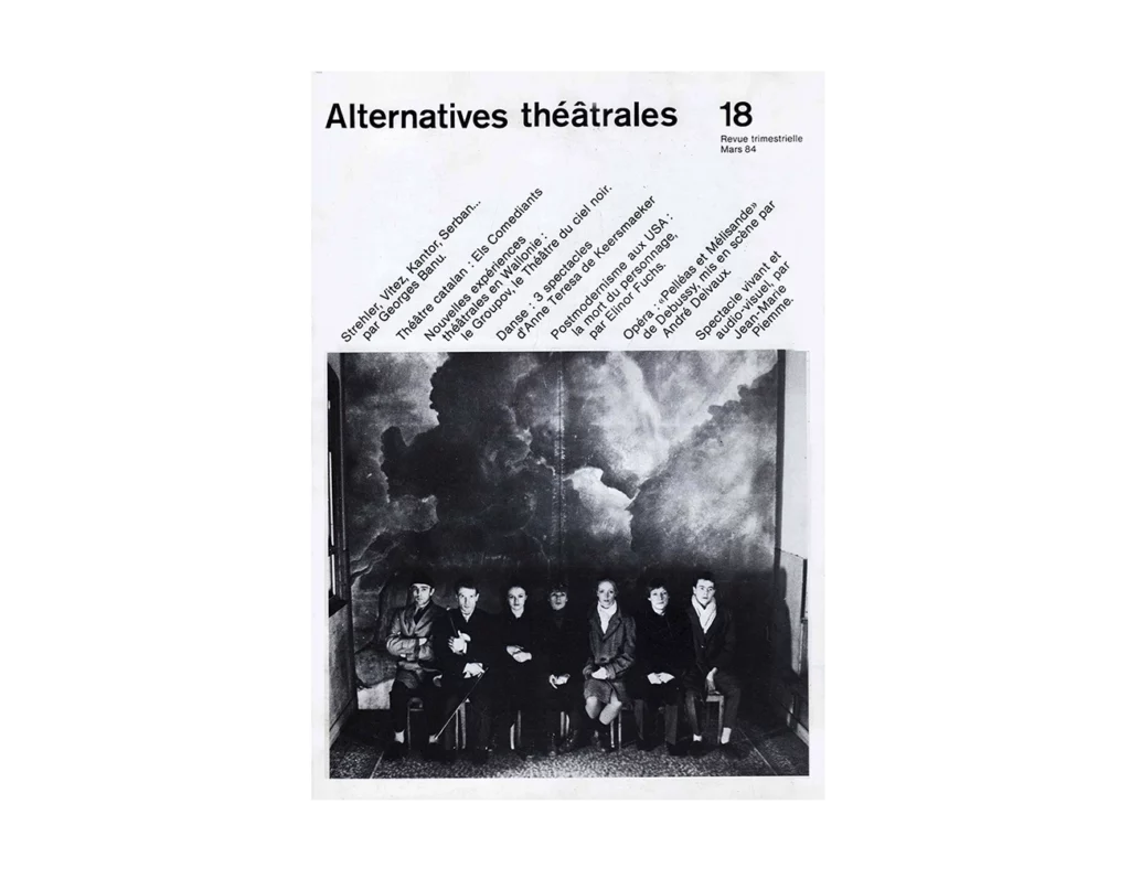 Couverture du Numéro 18 d'Alternatives Théâtrales