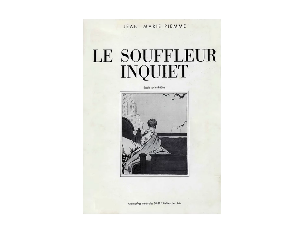 Le souffleur inquiet-Couverture du Numéro 20-21 d'Alternatives Théâtrales