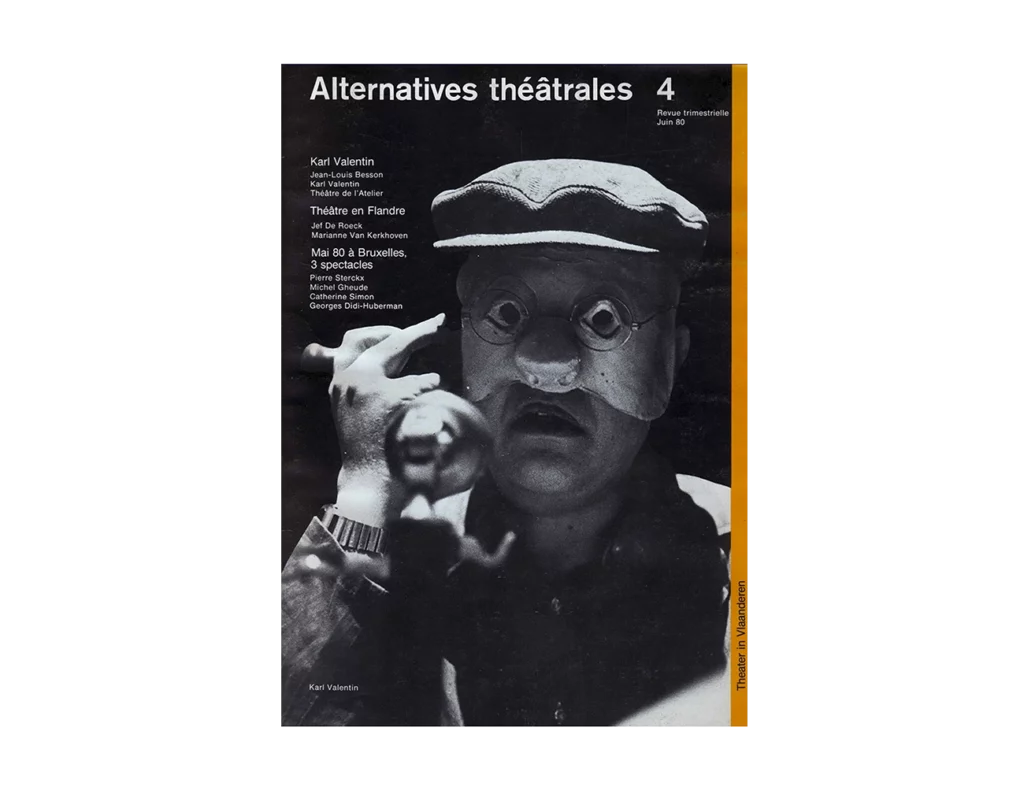 Alternatives Théâtrales 4-Couverture du Numéro 4 d'Alternatives Théâtrales