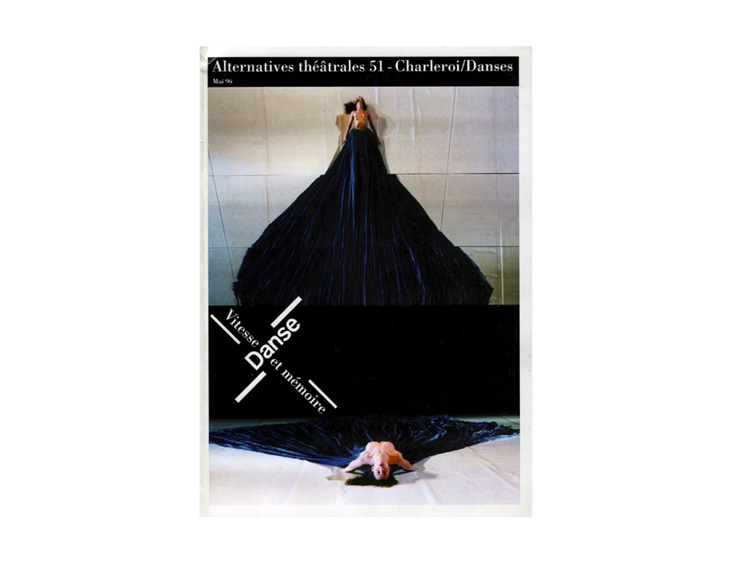 Vitesse, Danse et mémoire-Couverture du Numéro 51 d'Alternatives Théâtrales
