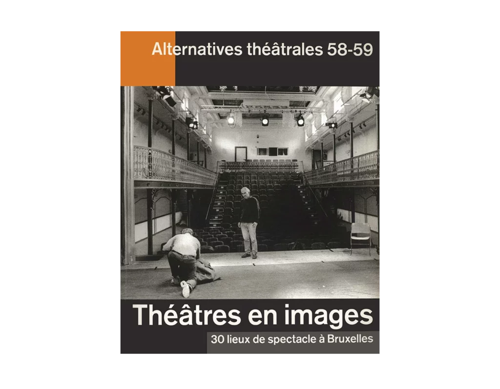 Théâtre en images-Couverture du Numéro 58-59 d'Alternatives Théâtrales