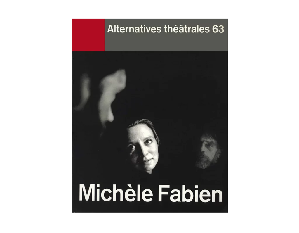 Michèle Fabien-Couverture du Numéro 63 d'Alternatives Théâtrales