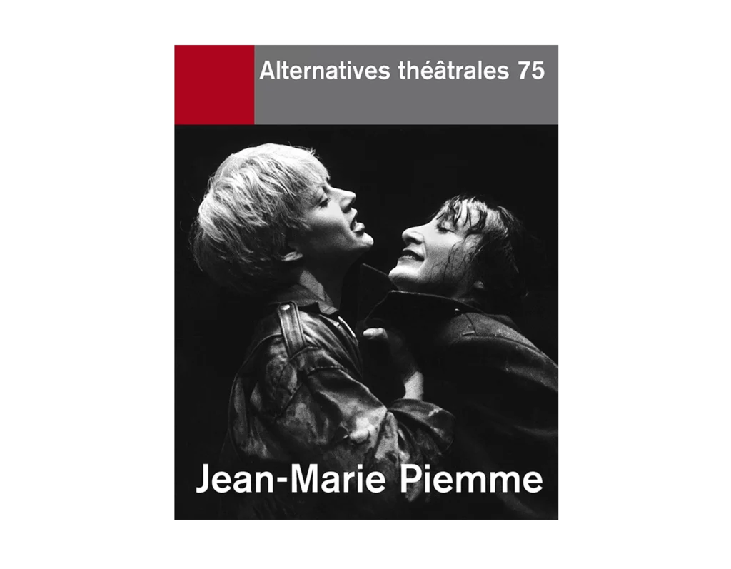 Jean-Marie Piemme-Couverture du Numéro 75 d'Alternatives Théâtrales
