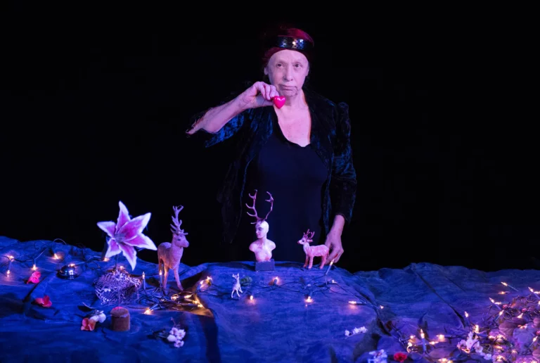 Baby Macbeth, de et par Agnès Limbos, Festival Mondial des Théâtres de Marionnettes, 2017, crédit Marie Piemme