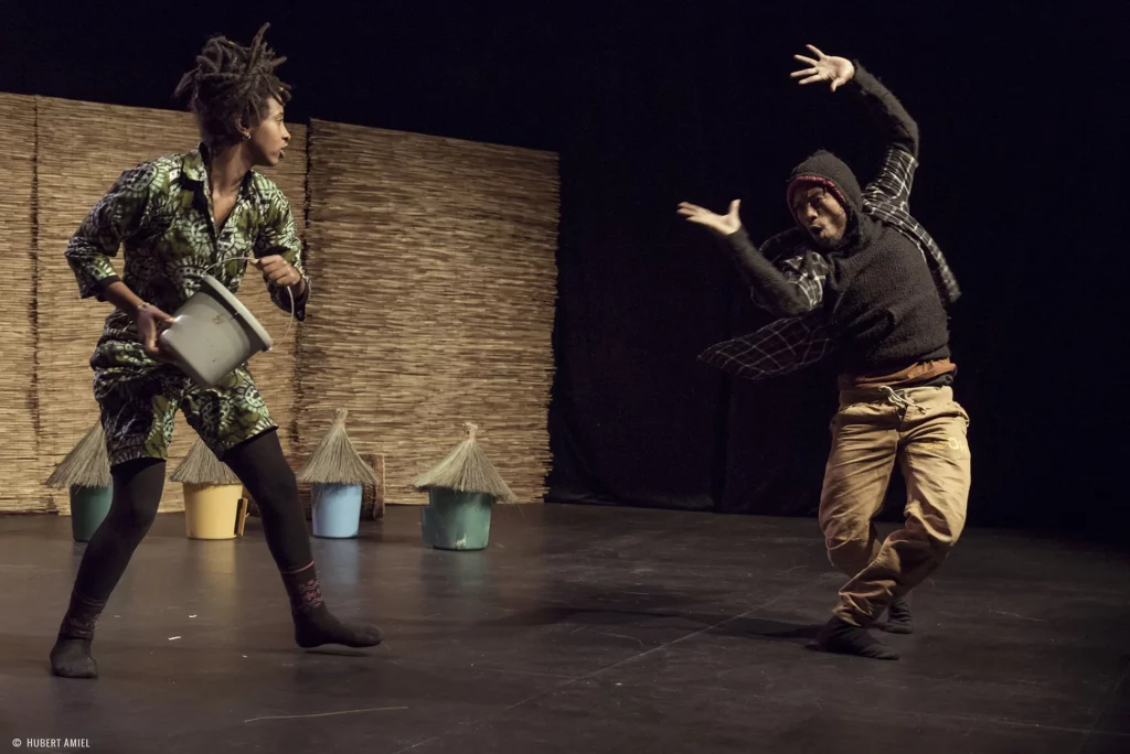 Les enfants d'Amazi. mise en scèce Carole Keremera, Mc93, 2023, crédit Hubert Amiel